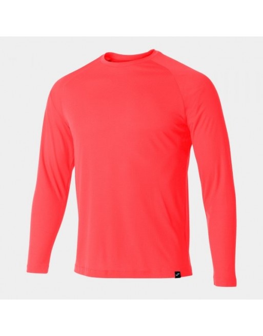 R-COMBI LONG SLEEVE T-SHIRT FLUOR CORAL