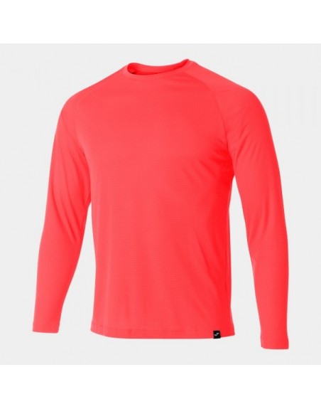 R-COMBI LONG SLEEVE T-SHIRT FLUOR CORAL