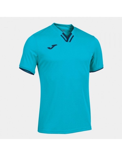 TOLETUM IV SHORT SLEEVE T-SHIRT FLUOR TURQUOISE-NAVY