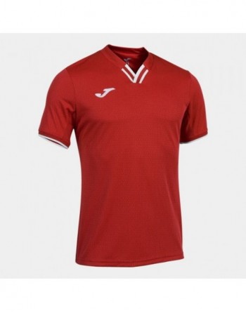 TOLETUM IV SHORT SLEEVE T-SHIRT RED WHITE