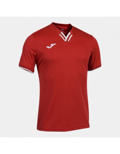 TOLETUM IV SHORT SLEEVE T-SHIRT RED WHITE