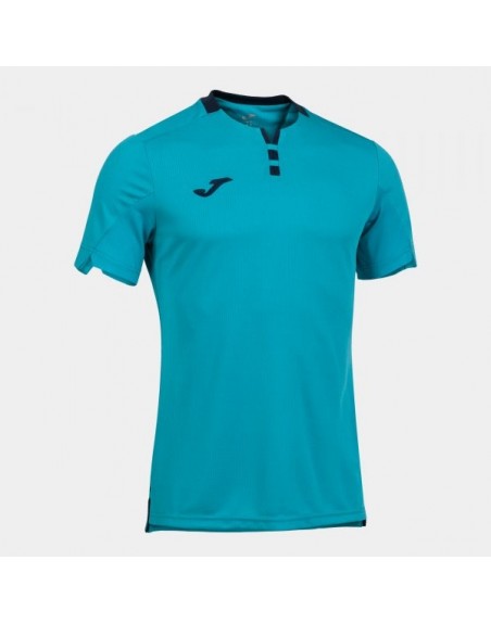 GOLD IV SHORT SLEEVE T-SHIRT FLUOR TURQUOISE-NAVY