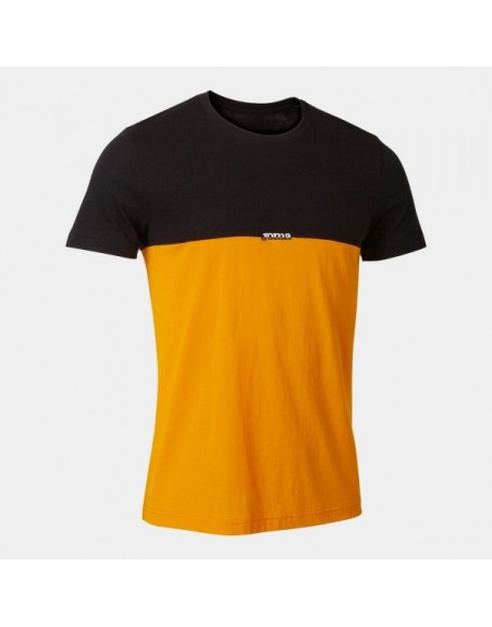 CALIFORNIA SHORT SLEEVE T-SHIRT BLACK ORANGE