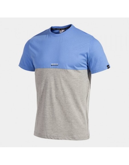 CALIFORNIA SHORT SLEEVE T-SHIRT BLUE MELANGE GREY