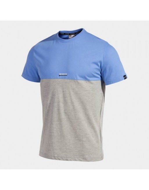 CALIFORNIA SHORT SLEEVE T-SHIRT BLUE MELANGE GREY