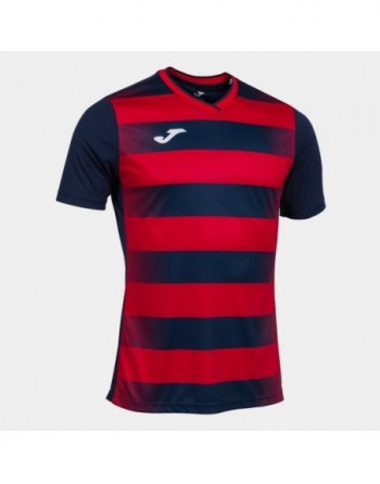 EUROPA V SHORT SLEEVE T-SHIRT NAVY RED