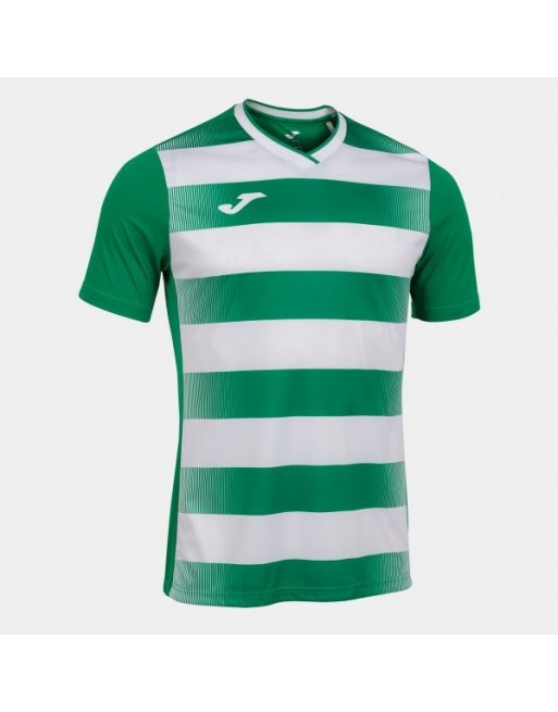 EUROPA V SHORT SLEEVE T-SHIRT GREEN WHITE