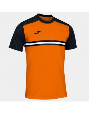 HISPA IV SHORT SLEEVE T-SHIRT ORANGE BLACK