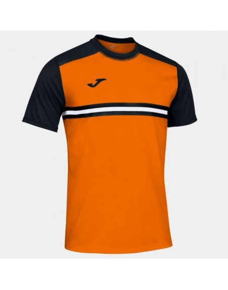 HISPA IV SHORT SLEEVE T-SHIRT ORANGE BLACK