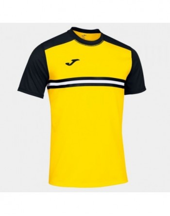 HISPA IV SHORT SLEEVE T-SHIRT YELLOW BLACK