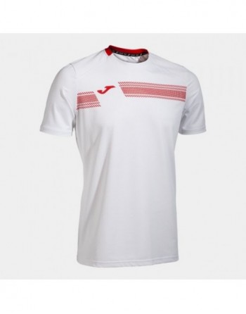 SMASH SHORT SLEEVE T-SHIRT WHITE RED