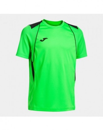 CHAMPIONSHIP VII SHORT SLEEVE T-SHIRT FLUOR GREEN BLACK