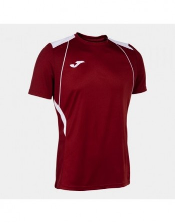 CHAMPIONSHIP VII SHORT SLEEVE T-SHIRT BURGUNDY WHITE