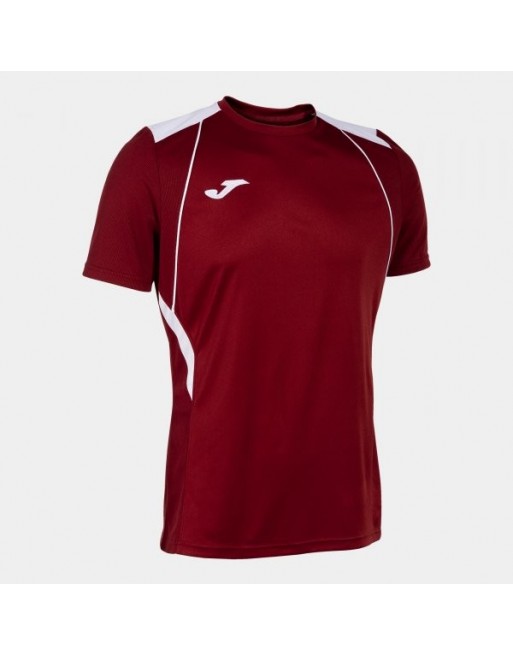 CHAMPIONSHIP VII SHORT SLEEVE T-SHIRT BURGUNDY WHITE