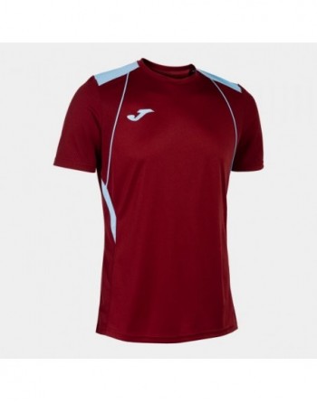 CHAMPIONSHIP VII SHORT SLEEVE T-SHIRT BURGUNDY SKY BLUE