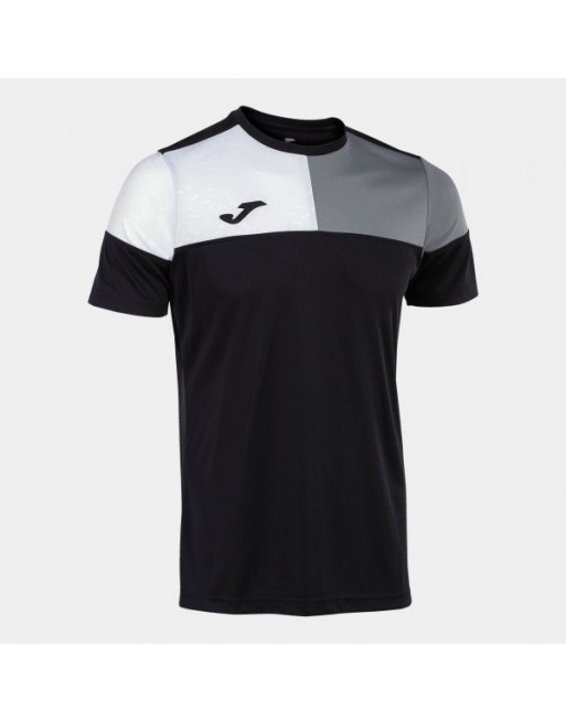 CREW V SHORT SLEEVE T-SHIRT BLACK GREY WHITE