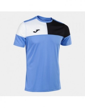 CREW V SHORT SLEEVE T-SHIRT BLUE BLACK WHITE