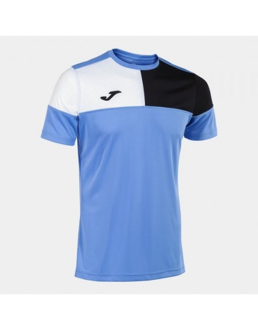 CREW V SHORT SLEEVE T-SHIRT BLUE BLACK WHITE