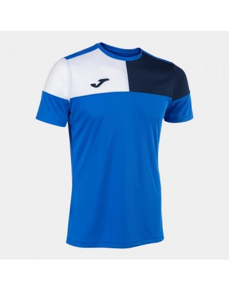 CREW V SHORT SLEEVE T-SHIRT ROYAL NAVY WHITE
