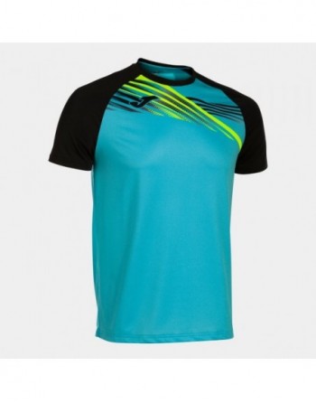 ELITE X SHORT SLEEVE T-SHIRT FLUOR TURQUOISE BLACK