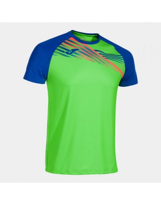 ELITE X SHORT SLEEVE T-SHIRT FLUOR GREEN ROYAL