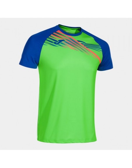 ELITE X SHORT SLEEVE T-SHIRT FLUOR GREEN ROYAL