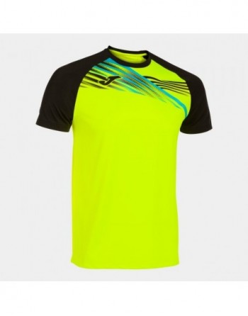 ELITE X SHORT SLEEVE T-SHIRT FLUOR YELLOW BLACK