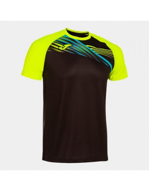 ELITE X SHORT SLEEVE T-SHIRT BLACK FLUOR YELLOW