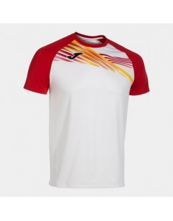 ELITE X SHORT SLEEVE T-SHIRT WHITE RED