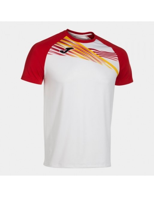 ELITE X SHORT SLEEVE T-SHIRT WHITE RED