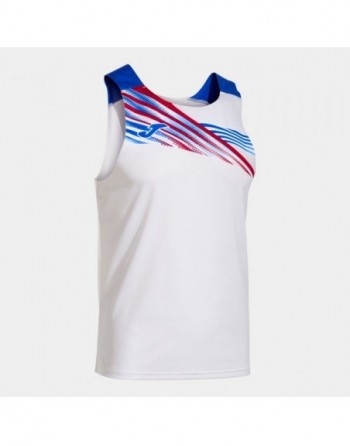 ELITE X SLEEVELESS SHIRT WHITE ROYAL