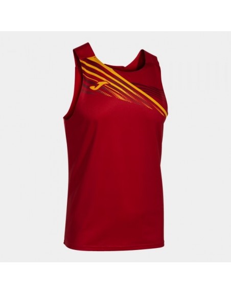 ELITE X SLEEVELESS SHIRT RED