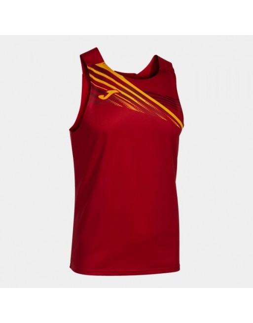 ELITE X SLEEVELESS SHIRT RED