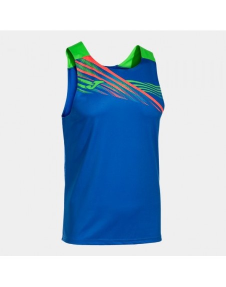ELITE X SLEEVELESS SHIRT ROYAL FLUOR GREEN