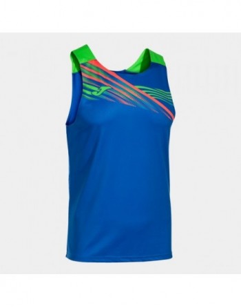 ELITE X SLEEVELESS SHIRT ROYAL FLUOR GREEN