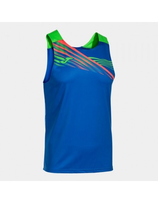 ELITE X SLEEVELESS SHIRT ROYAL FLUOR GREEN