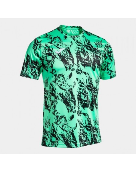 LION SHORT SLEEVE T-SHIRT GREEN BLACK