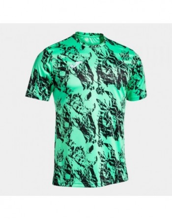 LION SHORT SLEEVE T-SHIRT GREEN BLACK