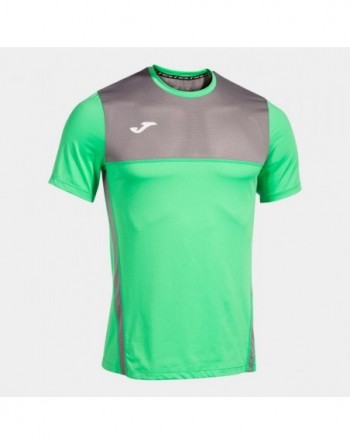 R-TRAIL NATURE SHORT SLEEVE T-SHIRT GREEN GREY