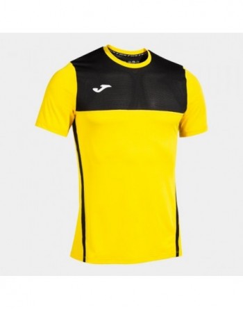 R-TRAIL NATURE SHORT SLEEVE T-SHIRT YELLOW BLACK