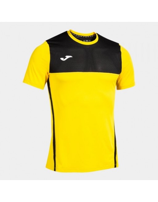 R-TRAIL NATURE SHORT SLEEVE T-SHIRT YELLOW BLACK