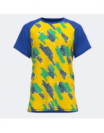 R-TRAIL NATURE SHORT SLEEVE T-SHIRT ROYAL YELLOW GREEN