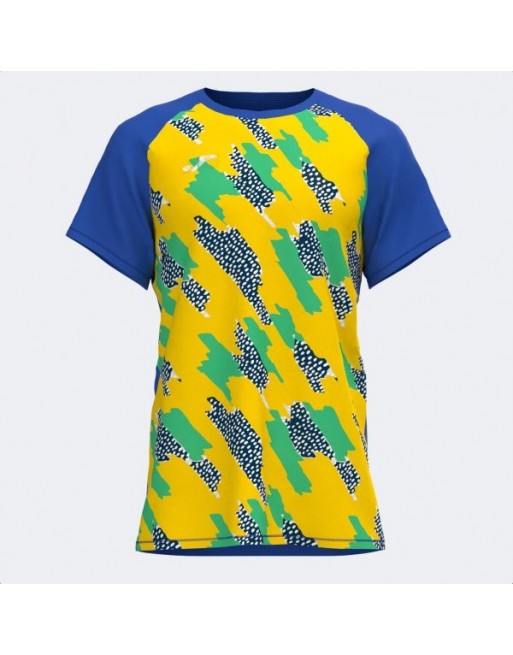R-TRAIL NATURE SHORT SLEEVE T-SHIRT ROYAL YELLOW GREEN