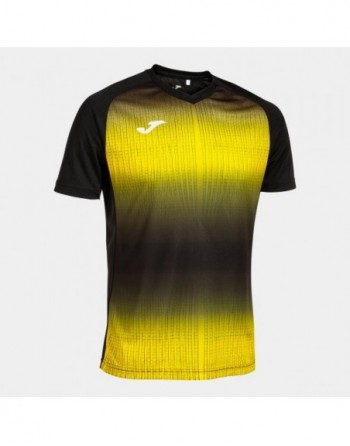 TIGER V SHORT SLEEVE T-SHIRT BLACK YELLOW