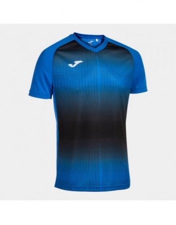 TIGER V SHORT SLEEVE T-SHIRT ROYAL BLACK