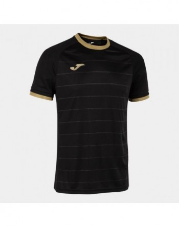 GOLD V SHORT SLEEVE T-SHIRT BLACK