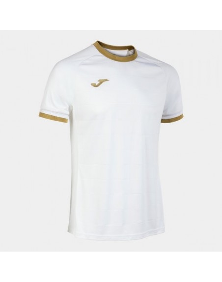 GOLD V SHORT SLEEVE T-SHIRT WHITE
