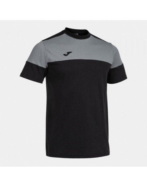 CREW V SHORT SLEEVE T-SHIRT BLACK GREY