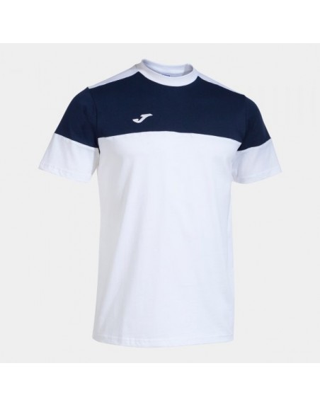 CREW V SHORT SLEEVE T-SHIRT WHITE NAVY