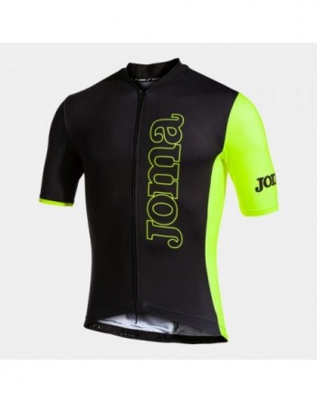 CRONO CYCLING JERSEY BLACK FLUOR YELLOW